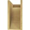 Ekena Millwork 8"W x 16"D x 16"H Classic Del Monte Rough Cedar Woodgrain TimberThane Corbel, Primed Tan CORUR08X16X16DELRCPR - alternate 2